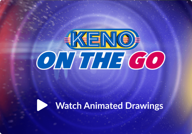 Keno On The Go watch animated drawings