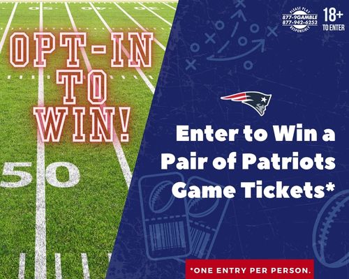 New England Patriots Game Ticket Gift Voucher